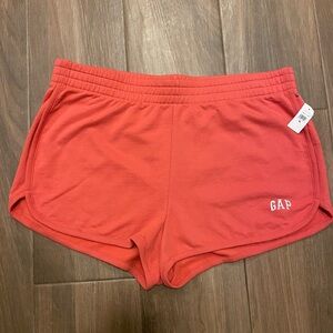 GAP Women's Vibrant Coral Athletic Shorts